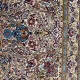 Carpet India Punjab wool and silk 120x190 cm