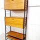 Mid Century Staples Ladderax Shelving Cupboard