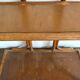 70s rattan wall shelf