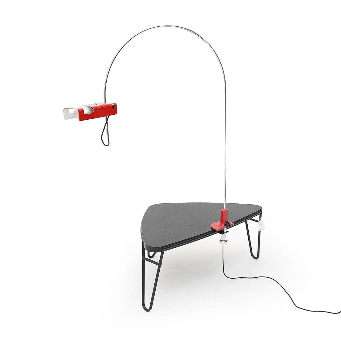 Spider Clamp table lamp by Joe Colombo for Oluce, 1960s