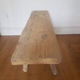 Small wooden bench