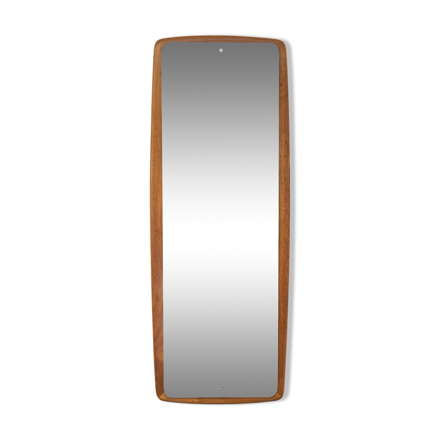 Teak mirror mid century, 1960's 34x95cm