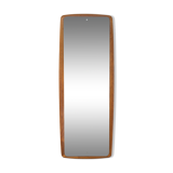 Teak mirror mid century, 1960's 34x95cm