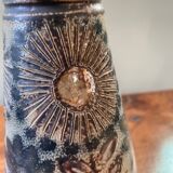 Vase en Grès de Sel, signé J-C. Courjault pour Keraluc Quimper - 1960