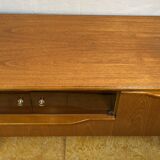 Mid-Century Retro Vintage Teak TV Unit / Media Cabinet by Sakol 1970  Compa
