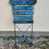 Folding brasserie chair