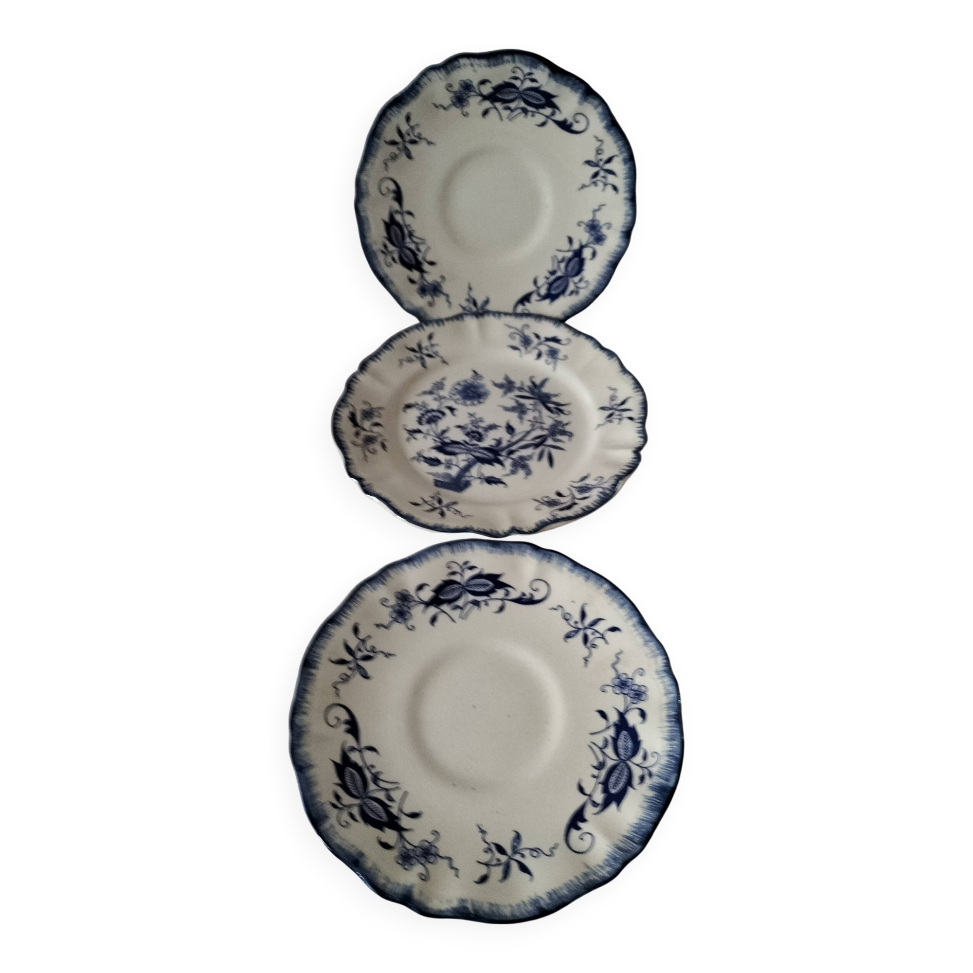 3 assiettes Lancaster