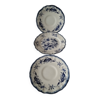 3 assiettes Lancaster