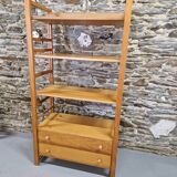 Vintage 60s shelf with drawers