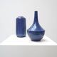 Rogier Vandeweghe, Blue-Glazed Cylindrical Vase for Amphora