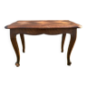 Petite table basse ou d'appoint, chêne, marqueterie, style Louis XV, vintage