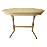 Kitchen table formica extendable design mechanical system