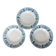 3 assiettes creuses vintage de CM&C modèle Massena 220624