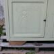 Buffet vintage Art Déco rénové • Vert Lézard Pure & Paint