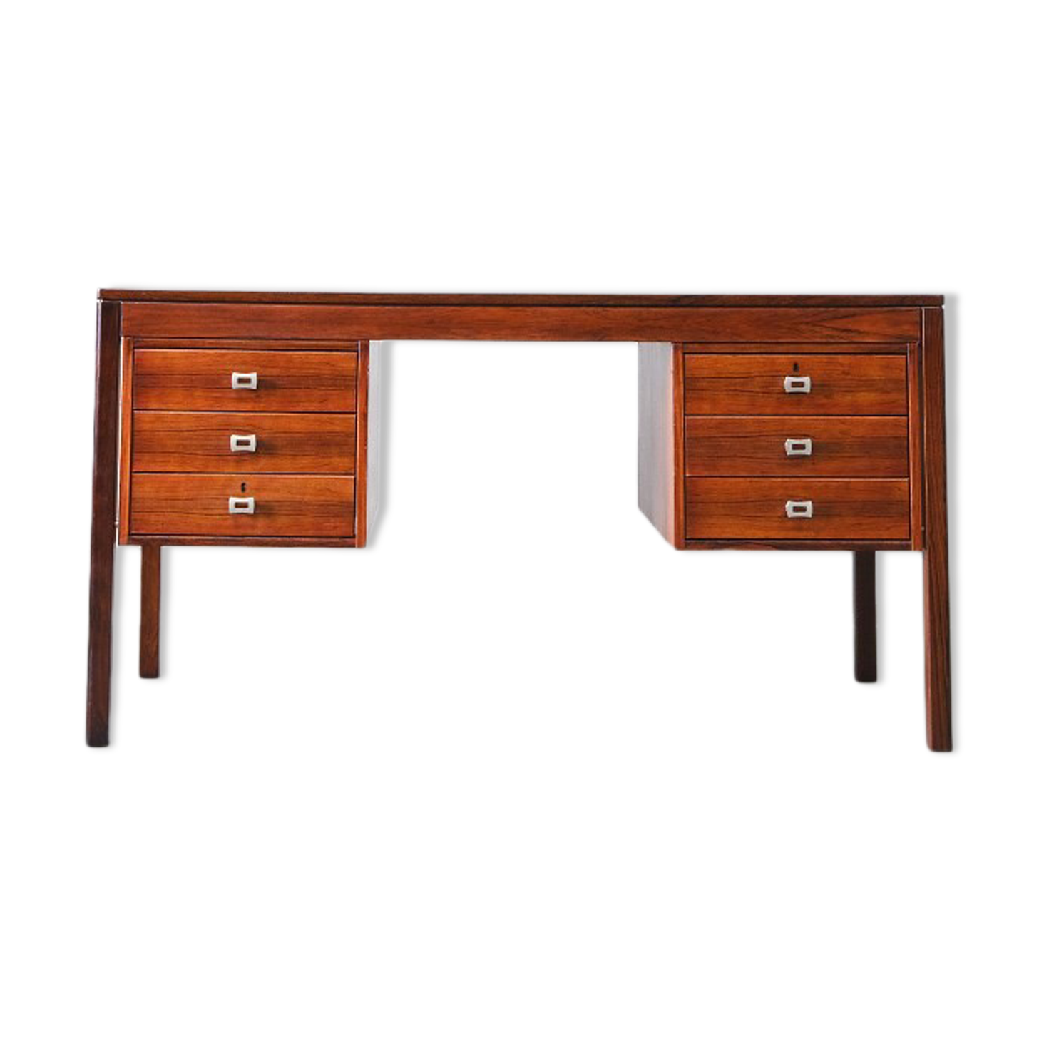 Rosewood Mid Century Desk, Norway 1970's