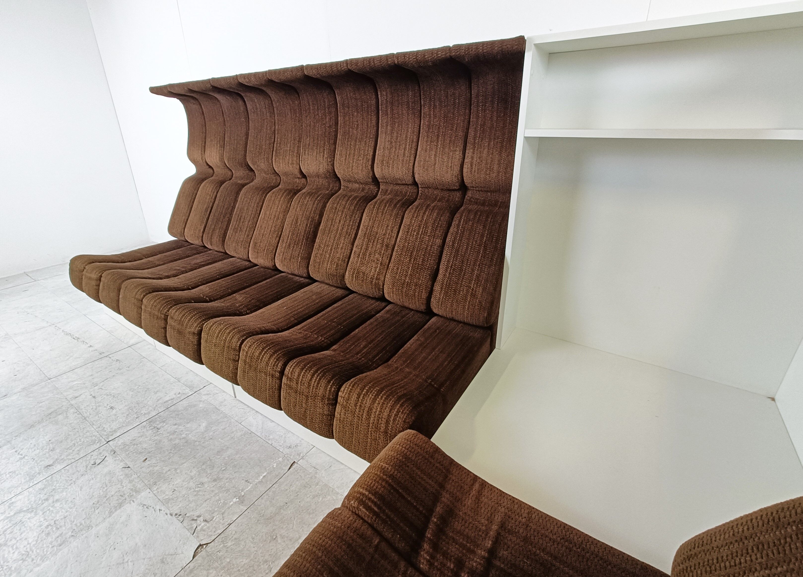 Space age sofa by Interlübke, 1970s