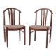 2 of 4 Vintage Swedish Dining Chairs by Carl-Ewert Ekström | Beech | 1960s