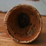 Mug en grès pyrite signée La Borne