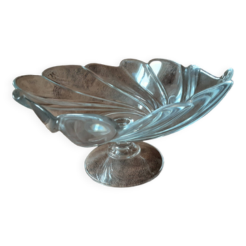 Crystal footed cup