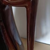 Antique enamelled pitcher