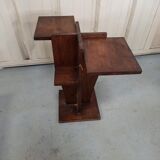 Shelf console harness in wood art deco