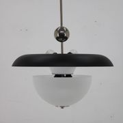 1930s Bauhaus Chandelier by Anyz, Czechoslovakia