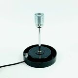 Large Space Age Mushroom Opaline Glass Table Lamp from Limburg, 1960s/1970s