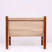 Scandinavian Teak Magazine Rack 1960s