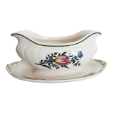 Villeroy and Boch porcelain saucière, Vieux Strasbourg model