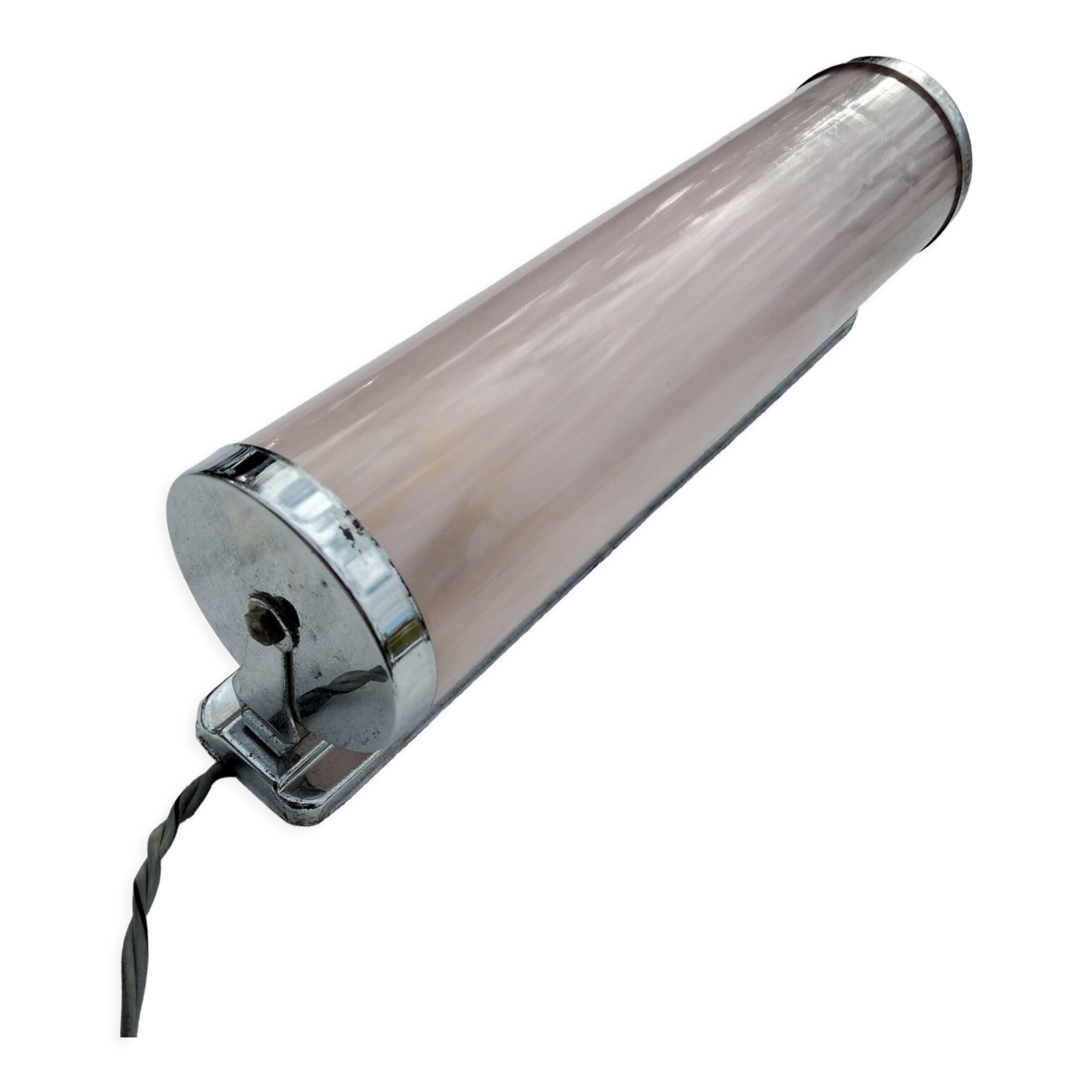 Art Deco wall lamp glass from Clichy