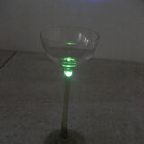 6 verres à liqueur sur pied Ouraline