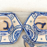 Quimper porcelain tea or coffee service signed Henriot from 76