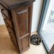 Semainier vintage marron en bois