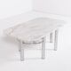 Table basse en marbre au design italien moderne