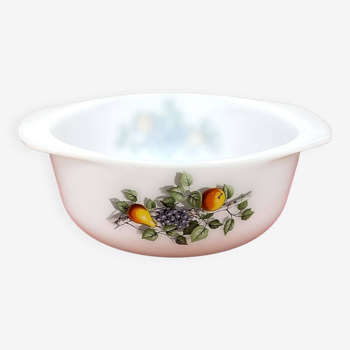 Vintage cocotte/salad bowl 60' - Arcopal Fruits de France