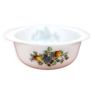 Vintage cocotte/salad bowl 60' - Arcopal Fruits de France