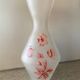 Vase kitsch avec décor floral