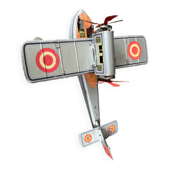 Vintage sheet metal plane