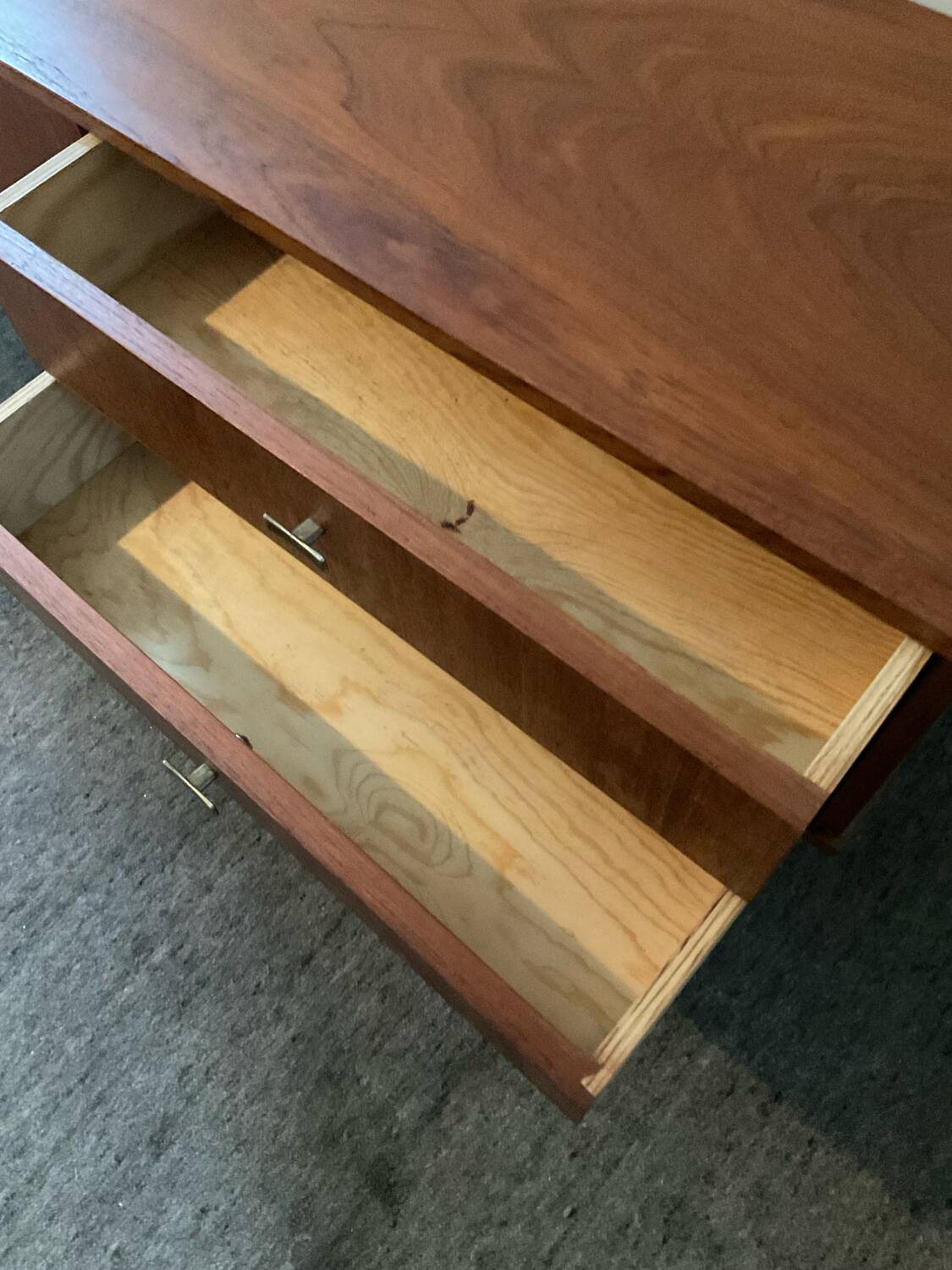 Vintage teak TV stand