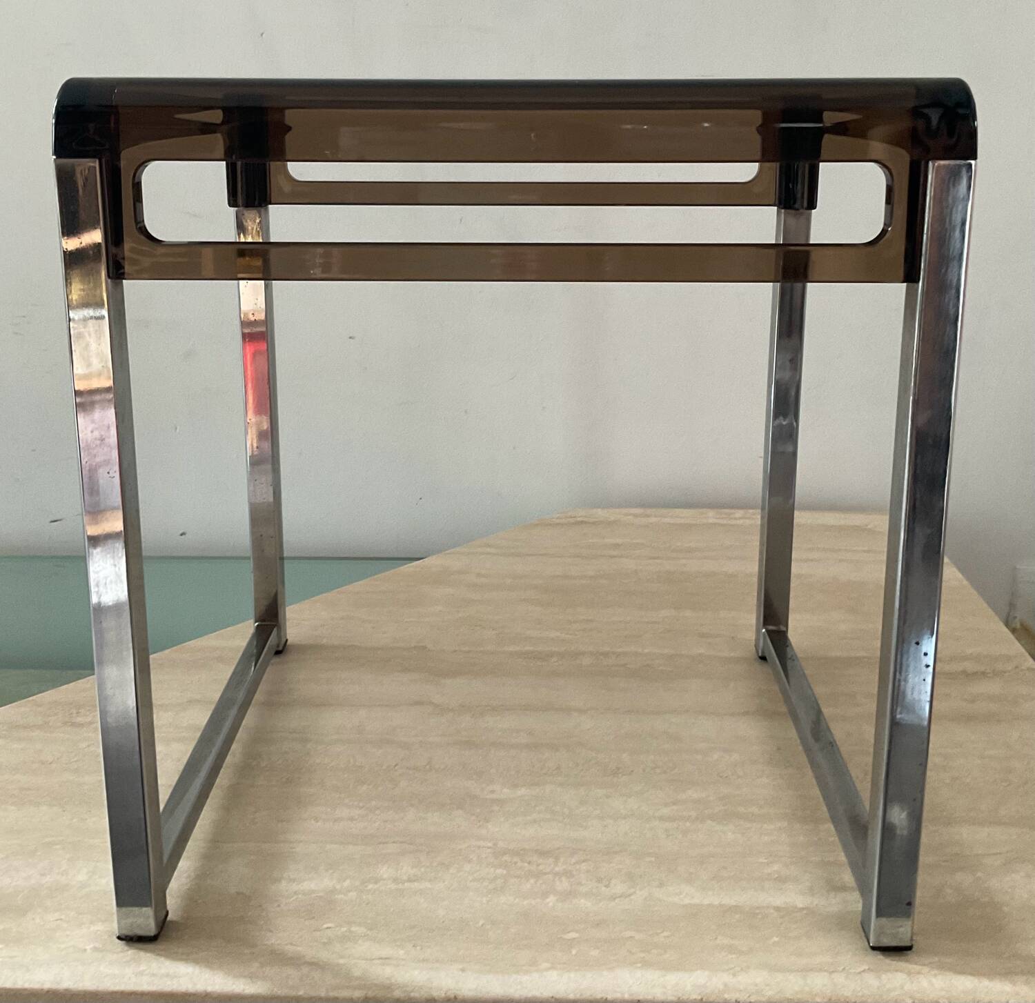 Space Age Prisunic side table by Marc Berthier