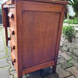 30s solid wood children's desk with 4 drawers and extensions