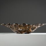 Solid brass fruitbowl