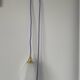 Vintage opaline lamp