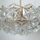 Chandelier en verre BIG des années 1970, Kinkeldey, Allemagne.