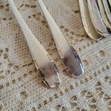 12 silver-plated fish cutlery sets by Argental