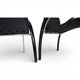 Thonet set of 2 lounge chairs by Peter Maly, 1980