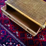 Rattan coffee table