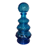 Blue glass bottle