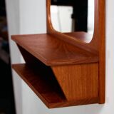 Pedersen & Hansen teak framed mirror