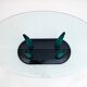 Vintage Italian Murano Glass Coffee Table by Seguso, 1989